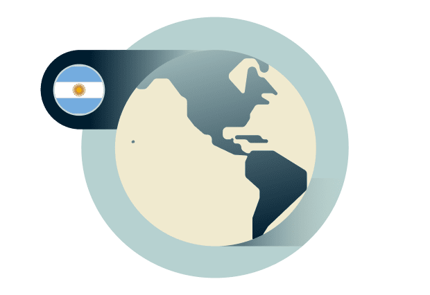 Verbinden Sie sich binnen Sekunden mit Argentinien Es ist nicht nötig, nach der besten Verbindung zu suchen. Geben Sie in der Server-Liste einfach...